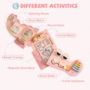 Robotime Wooden Busy Board