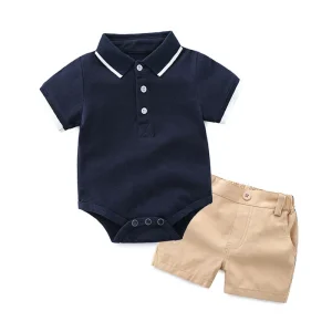 Newborn Boys Formal Clothing Set